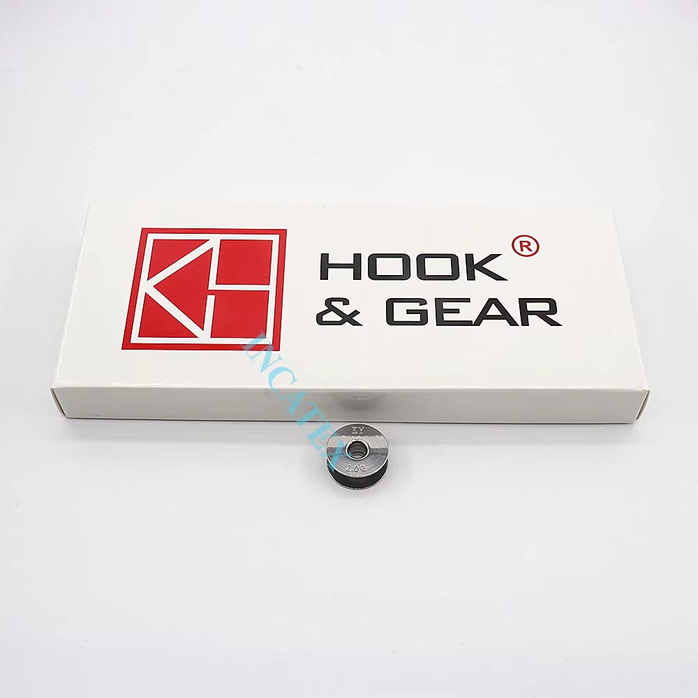 Embroidery Machine China - 100個入り フック＆ギア KY ステンレス鋼ボビン プレーン 1.0GA