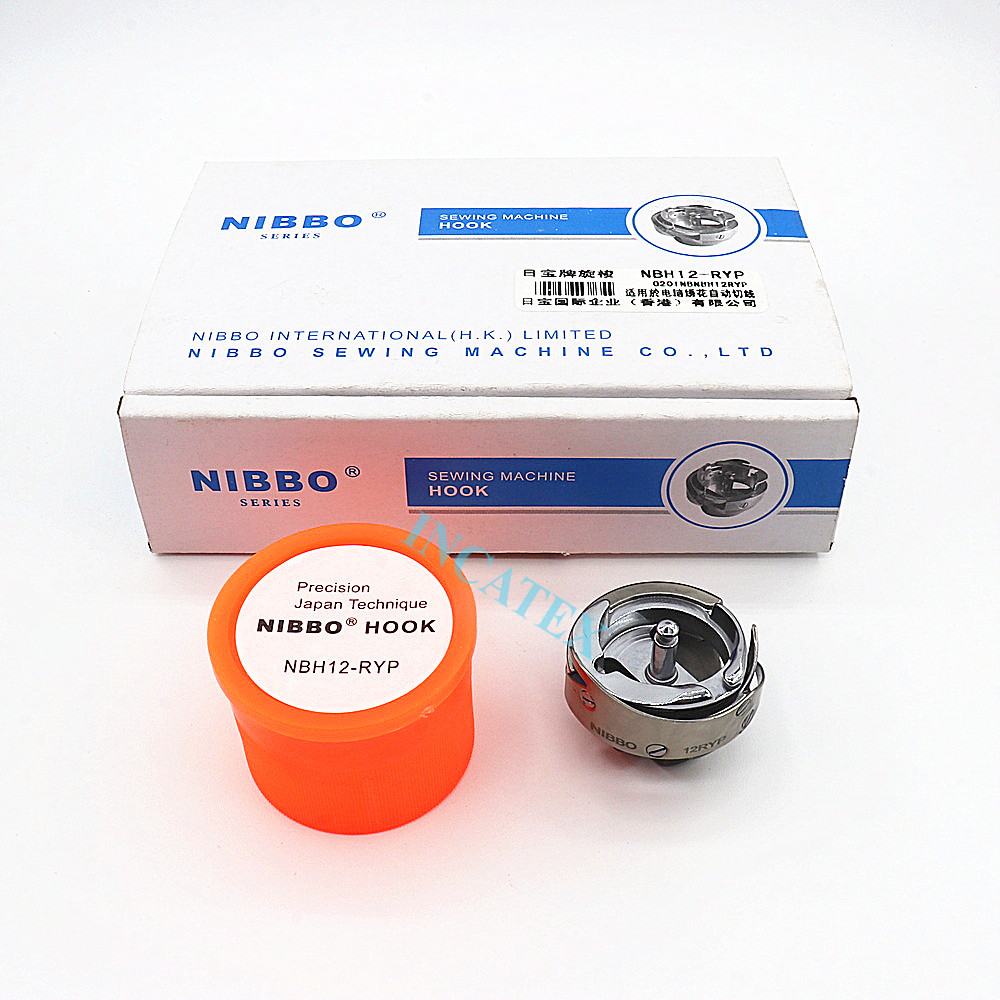 Embroidery Machine China - Nibbo-トリマー付きロータリーフック,tajima,barudan,swf,トヨタ,happy,feiya,zgm,中国刺繍機,NBH12-RYP, 1個