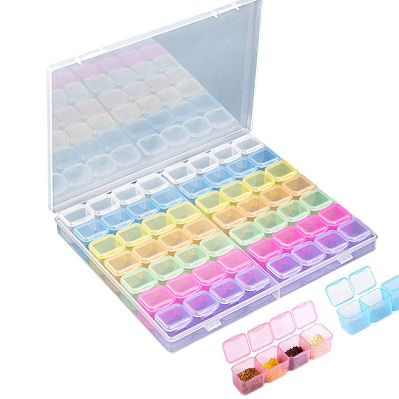 56/28 ダイヤモンド刺繍ボックスダイヤモンド塗装クロスス - Embroidery Tools のレビューと価格