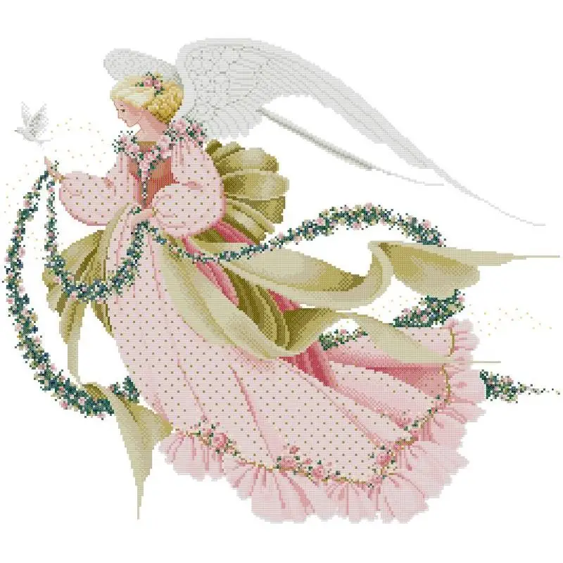 刺stitchキット,クロスステッチ,エンジェルシリーズ,カ - Embroidery X Pattern のレビューと価格