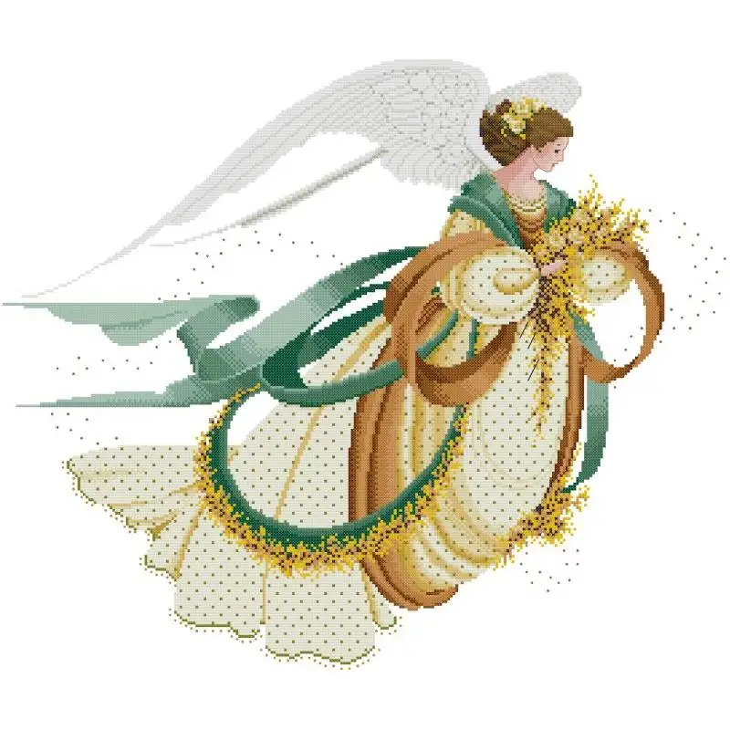 刺stitchキット,クロスステッチ,エンジェルシリーズ,カ - Embroidery X Pattern のレビューと価格