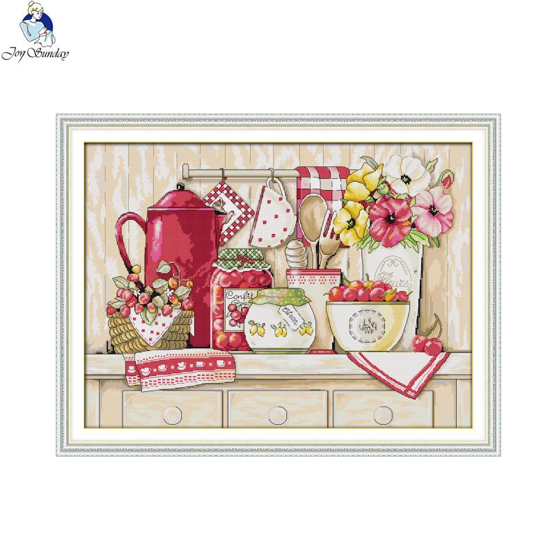 数えられてスタンプされた居心地の良いキッチン,クロスステッチ - Embroidery Kitchen のレビューと価格