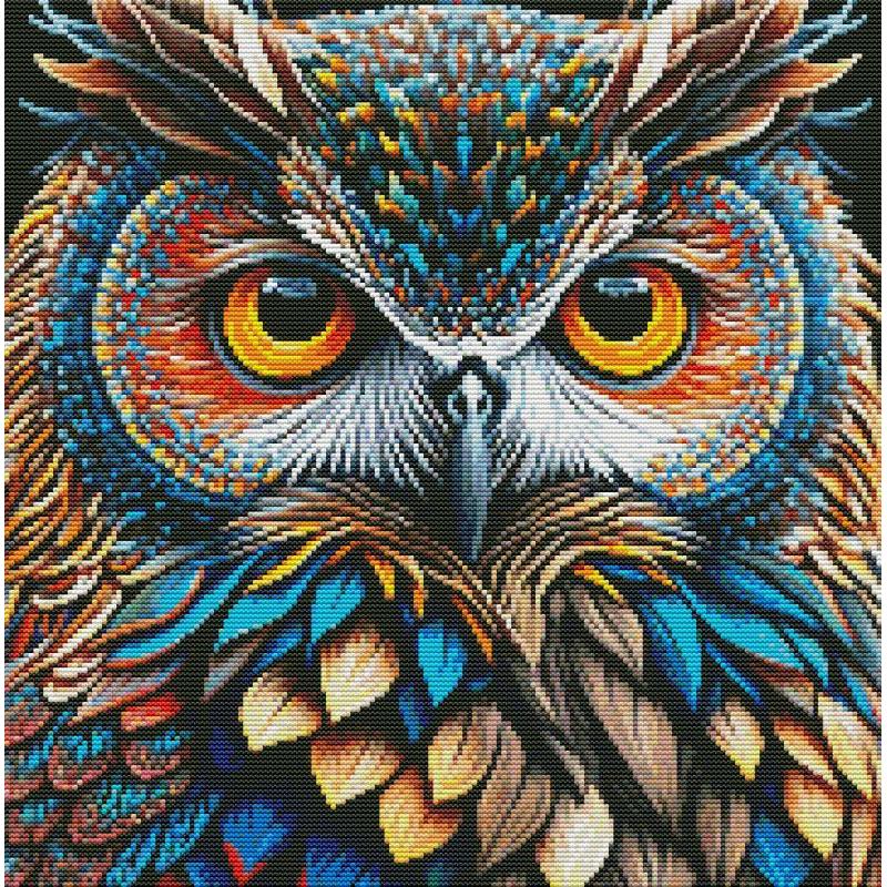 DIY動物パターンクロスステッチセット、白いプリント生地、縫 - Embroidery X Pattern のレビューと価格