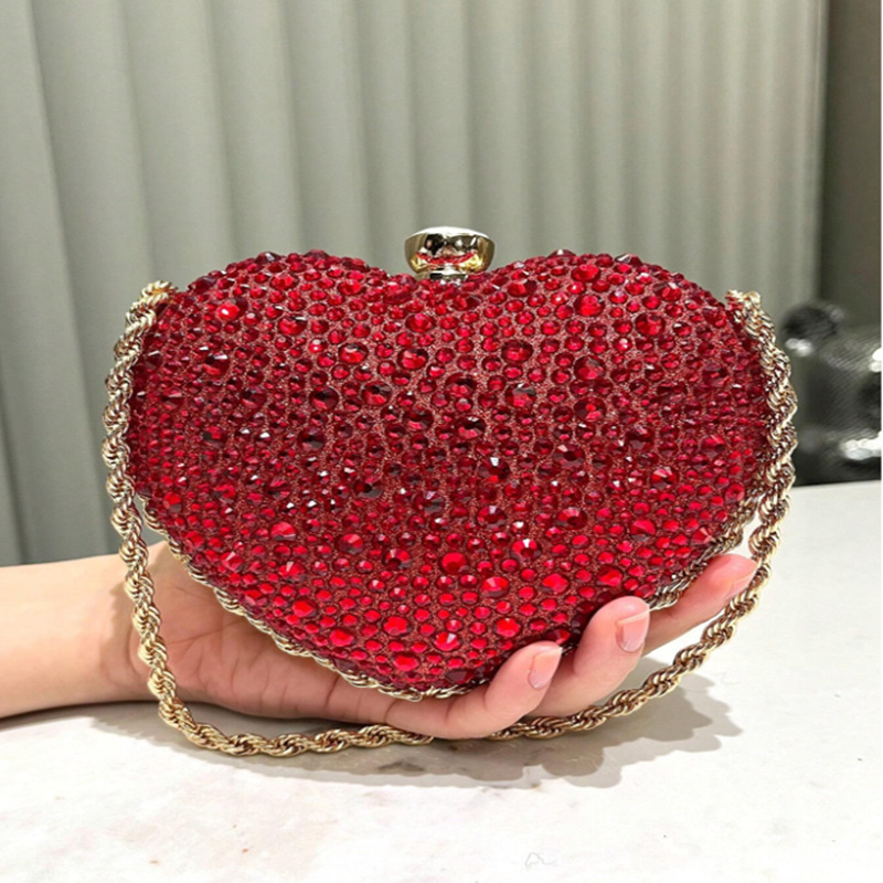 ラブダイヤモンドバッグ クロスボディバッグ 女性用 ショルダ - Embroidery Design Love のレビューと価格
