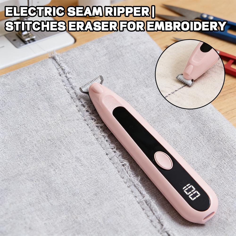 プロ仕様の電動シームリッパー、刺繍ステッチ消しゴム＆糸取りツ - Embroidery Removal のレビューと価格